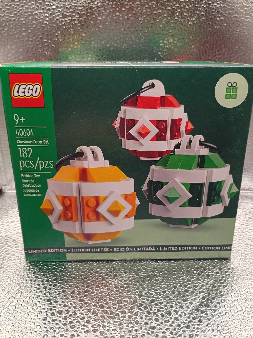 Lego Holiday Bauble Trio — Sealed Unopened
